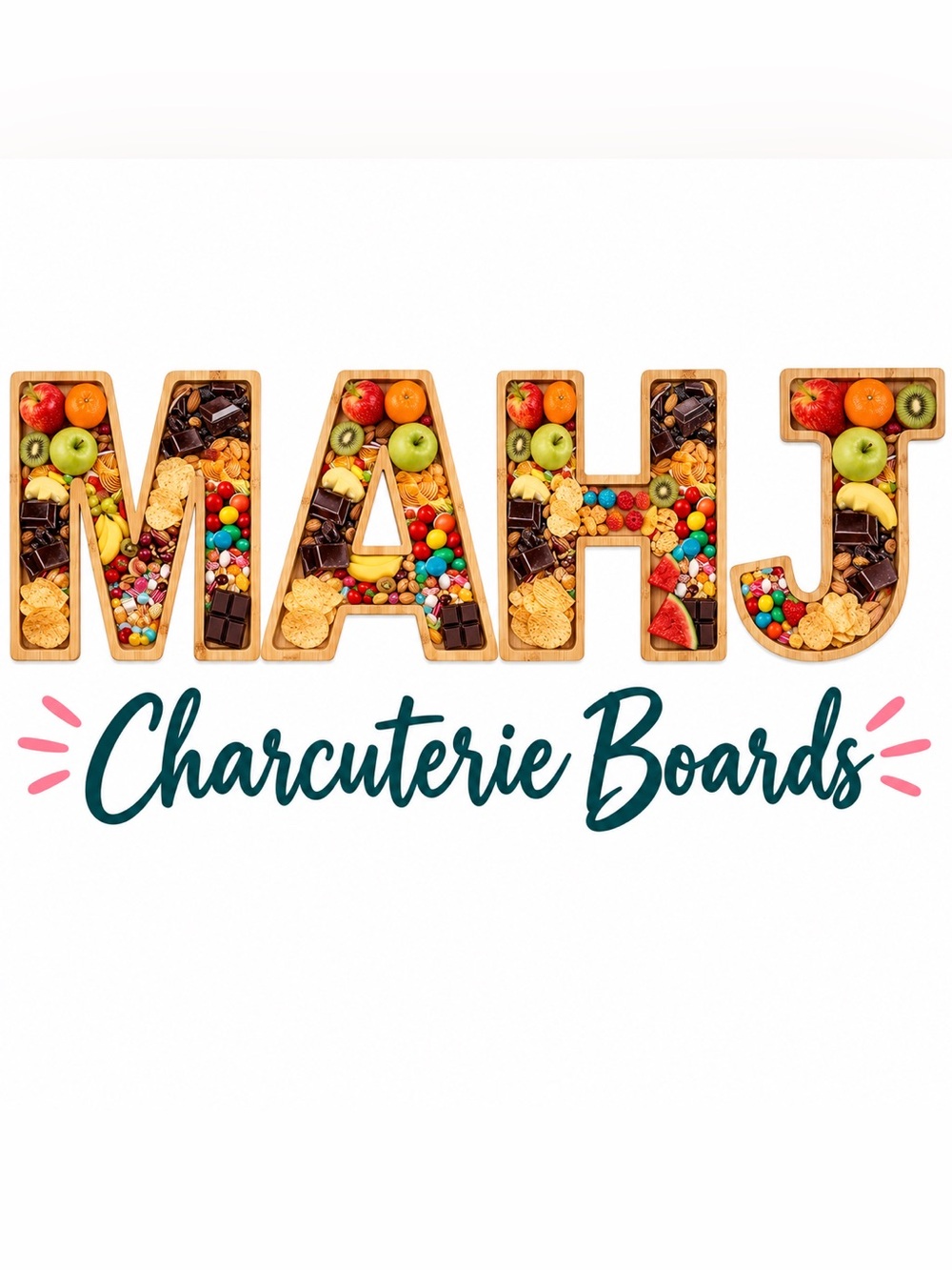 🌟 MAHJ Wooden Charcuterie Boards plus Set of 4 MAHJ Cheese Spreaders 🌟